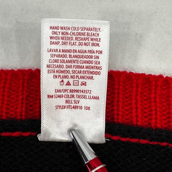 Holiday Time Women's Size Large 12-14 Llama Christmas Sweater Preowned - Picture 5 of 13